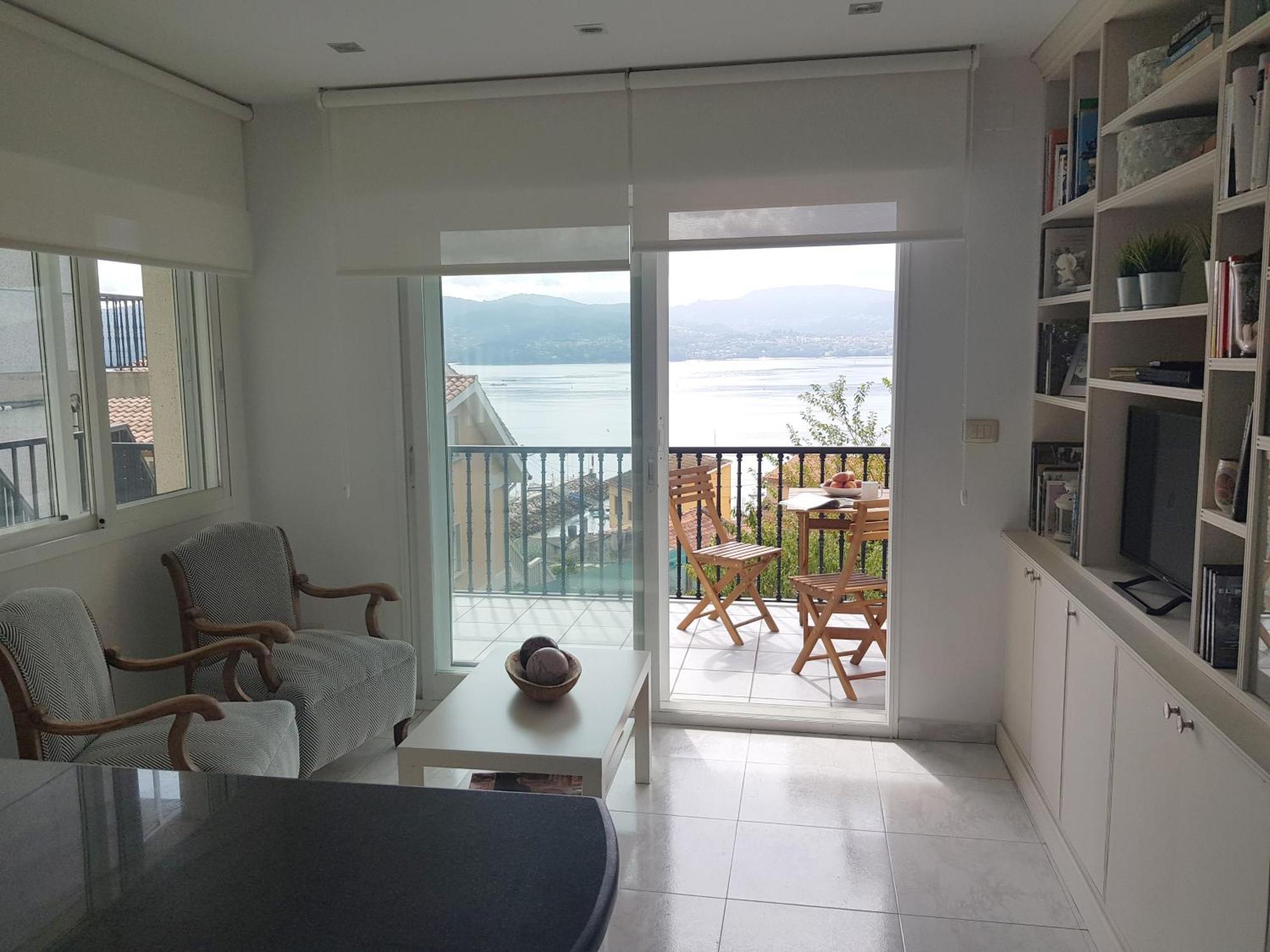 Coqueto Apartamento En Raxo, Sanxenxo Bagian luar foto