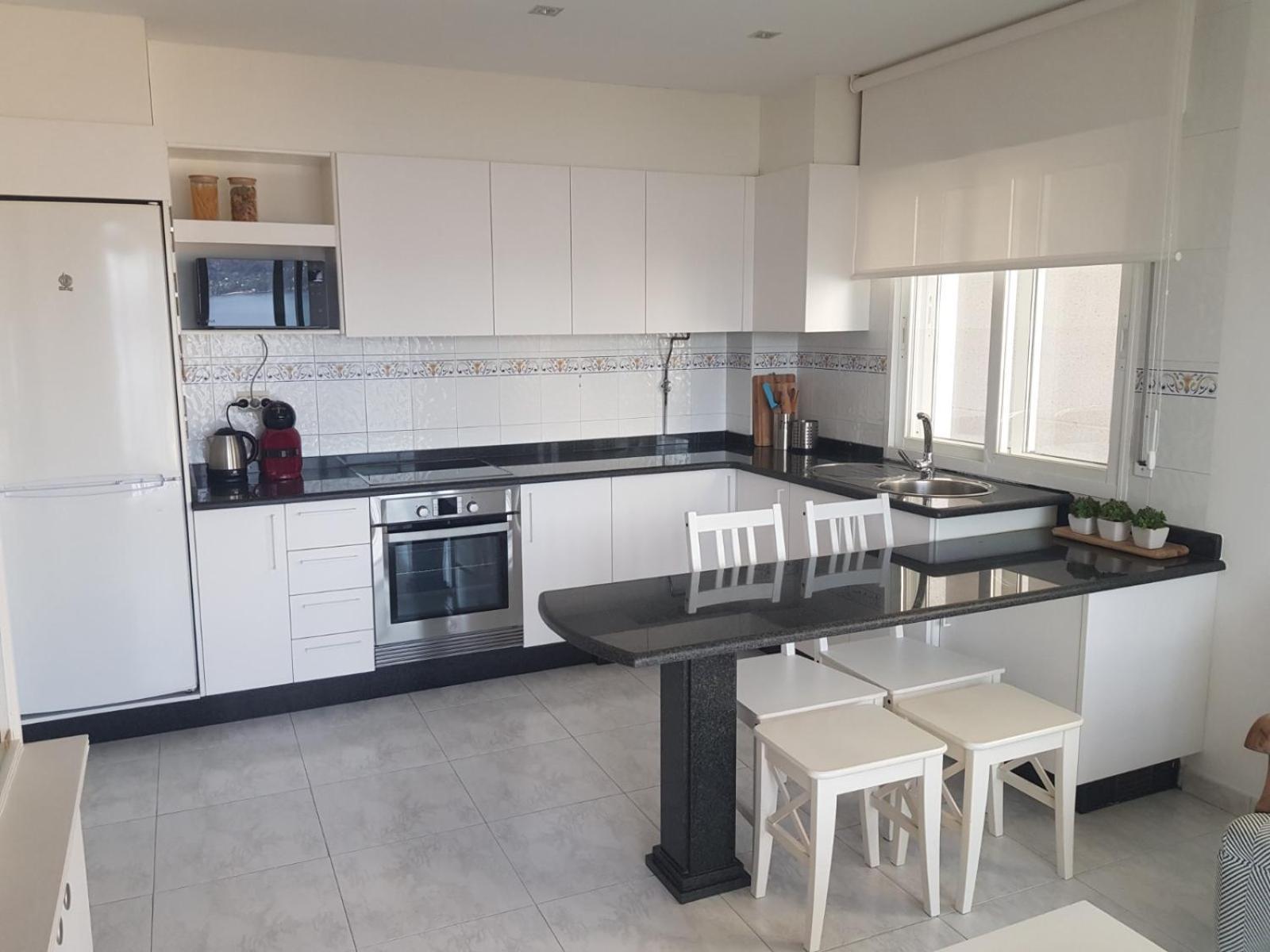 Coqueto Apartamento En Raxo, Sanxenxo Bagian luar foto